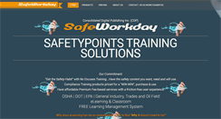 Desktop Screenshot of noexcusessafetytraining.com